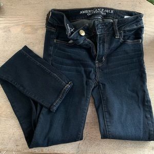 American Eagle Outfitters Dark-Wash Jegging Jeans